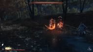 Duel with the enemies in the Old Lady Yae bounty (Image via Sucker Punch || Youtube@/WoW Quests)